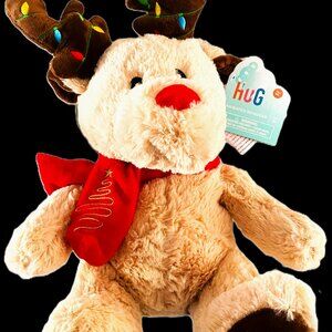 Adorable HUG ME Animated Reindeer Ages 3 and up